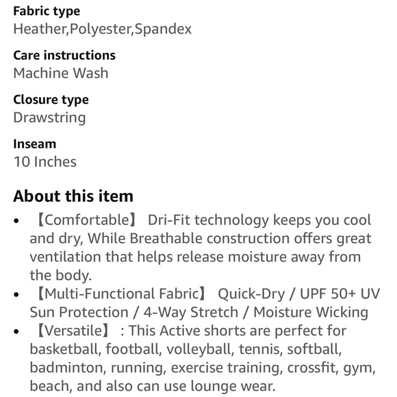 2 pairs Men's Loose-Fit Gym Shorts - Black and Gray - Picture 4 of 8